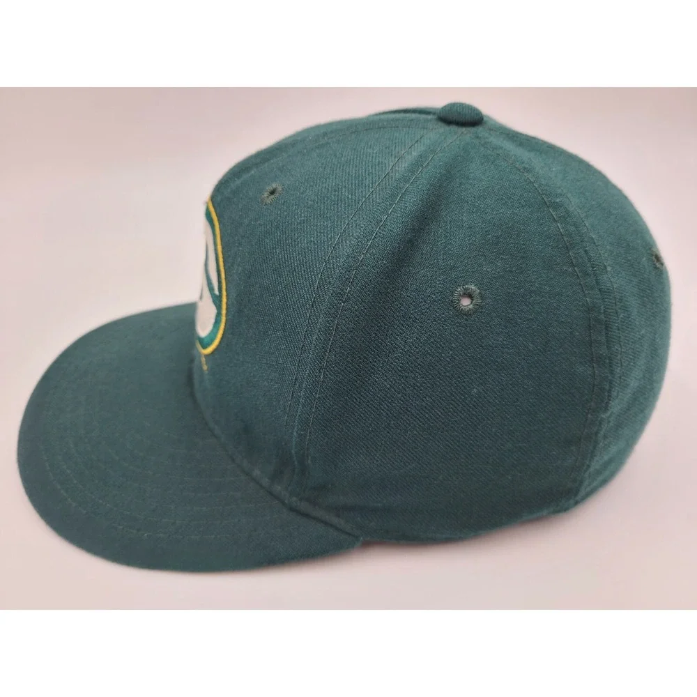 Vintage Green‎ Bay Packers New Era Pro Model Fitted 7 Hat Cap NFL Football Green